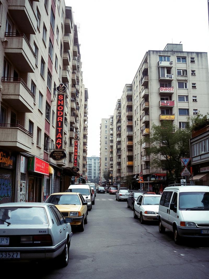 City neighborhood in 1984